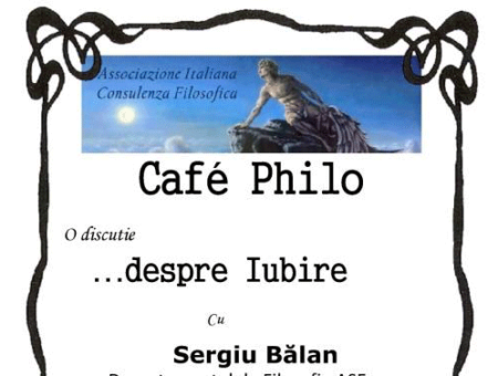 CAFÉ PHILO A BUCAREST